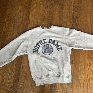University of Notre Dame Champion Sweatshirt Size Small